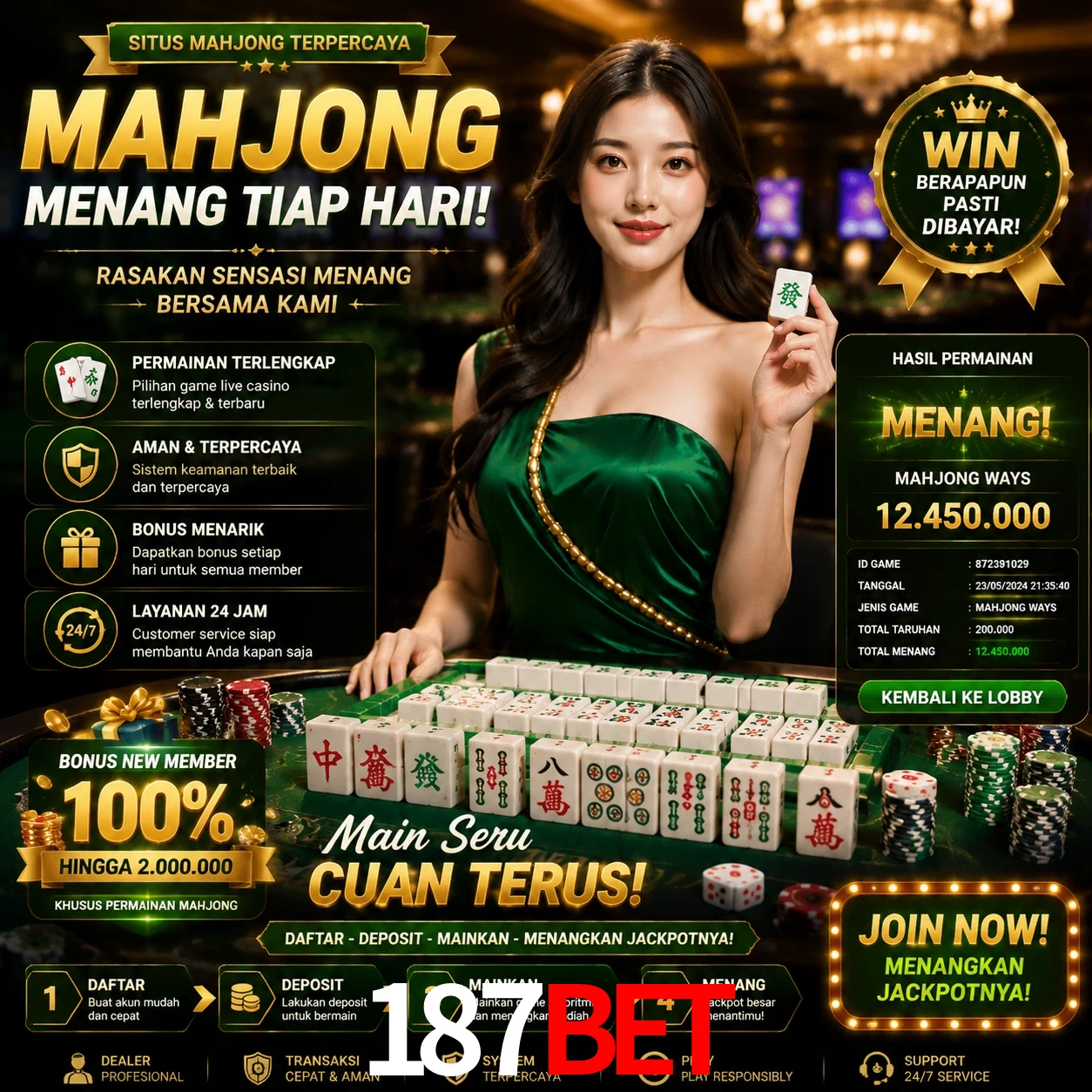 Cashback VIP 187bet - reembolso semanal